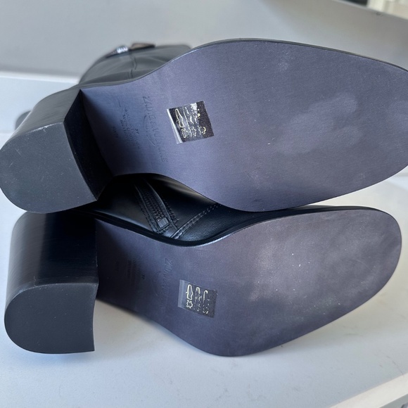 NIB | Zadig & Voltaire | Preiser | Black Leather Tall Boots - Picture 11 of 11